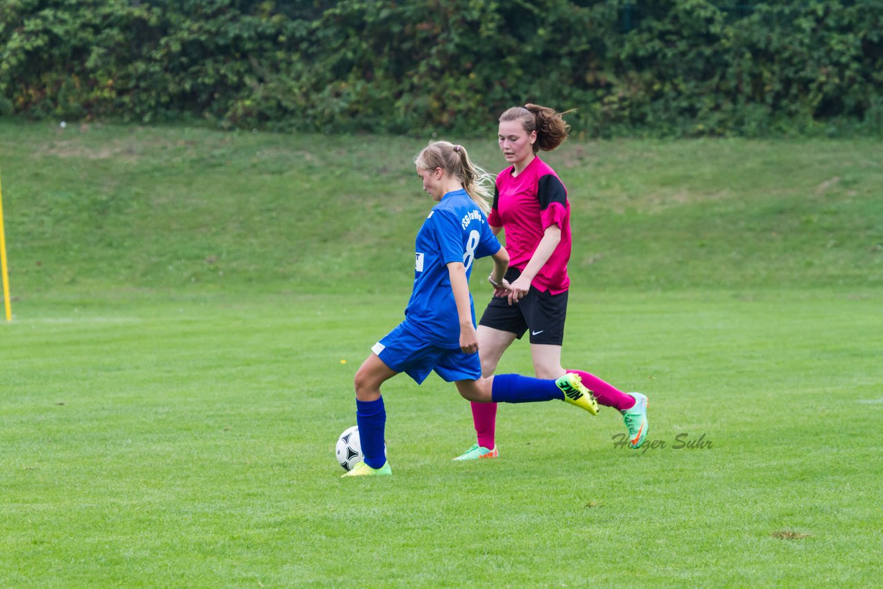 Bild 346 - B-Juniorinnen FSG BraWie 08 - JSG Sandesneben : Ergebnis: 2:0